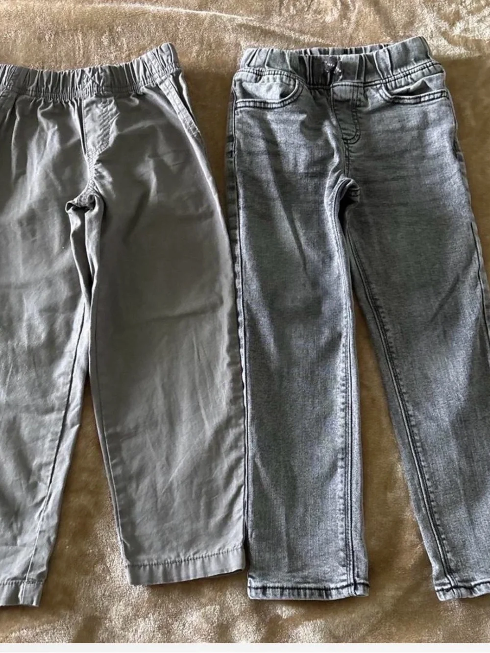 Carter's Trio: Blue Denim and Two Gray Pants